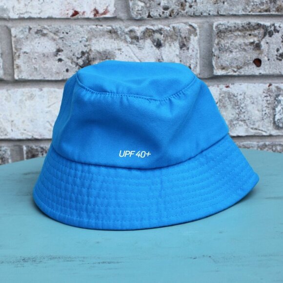 Infant Nike Bucket Hat Blue with Chin Strap - Picture 2 of 6